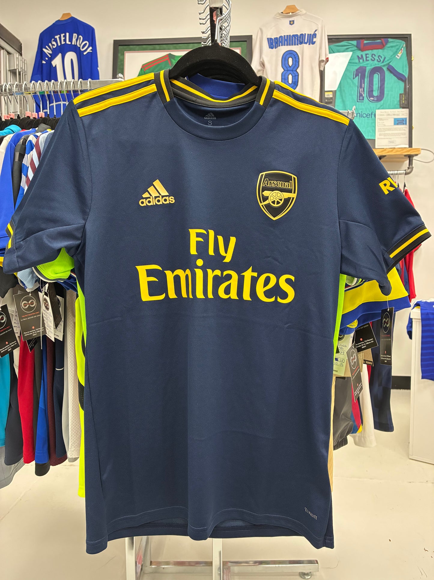 2019-20 Arsenal Third Jersey / Small / New