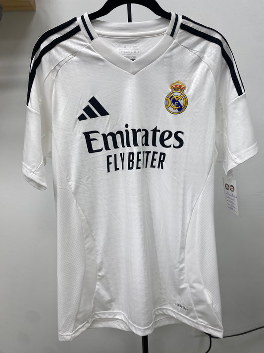 2024-25 Real Madrid Home Jersey / Medium / New