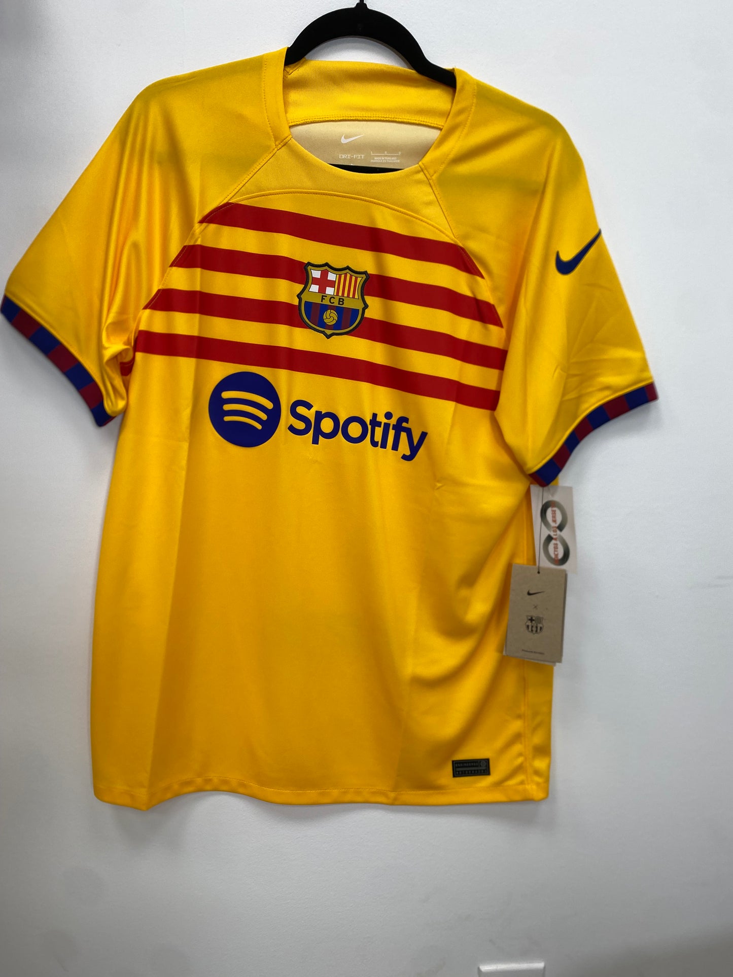 2023-24 FC Barcelona Fourth Jersey / Large / New