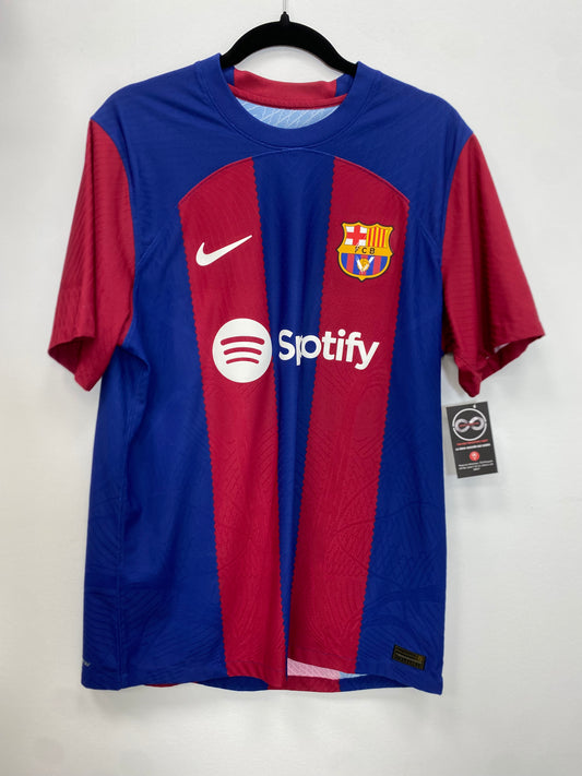 2023-24 FC Barcelona Player Version Home Jersey / Large / 10/10