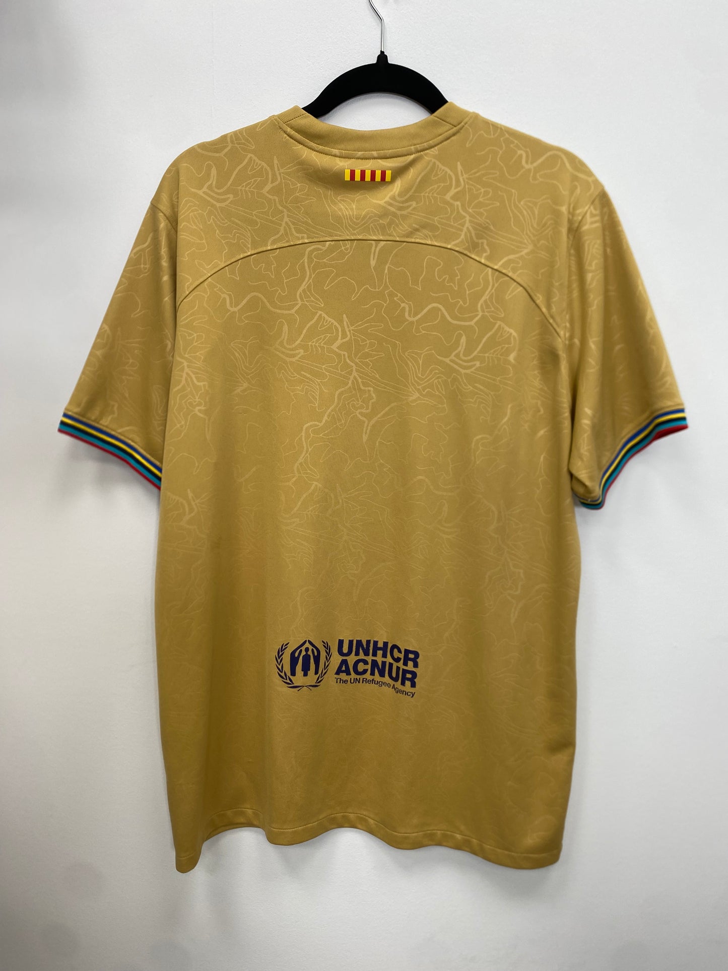 2022-23 FC Barcelona Away Jersey / Large / 9/10
