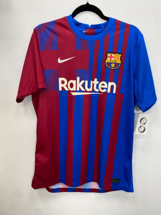 2021-22 FC Barcelona Home Jersey / Large / 9.5/10