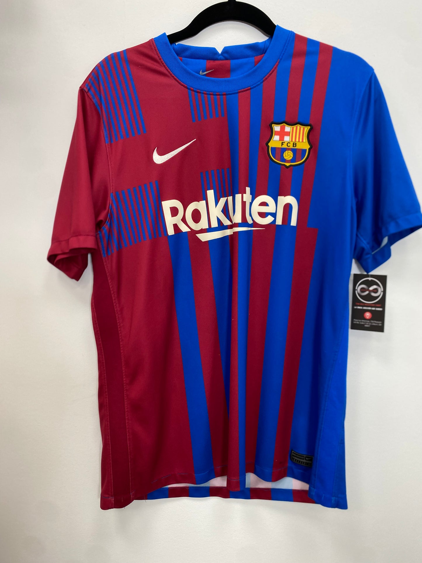 2021-22 FC Barcelona 10 Ansu Fati Home Jersey / Large / 9/10