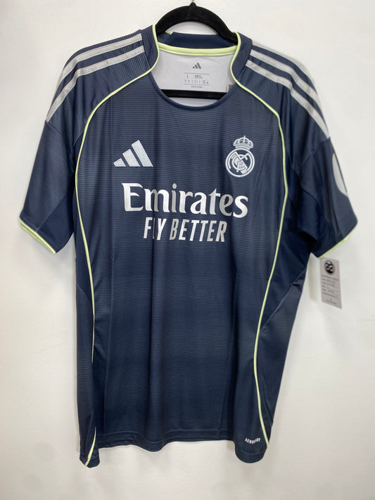 2025-26 Real Madrid Away Jersey / Large / New