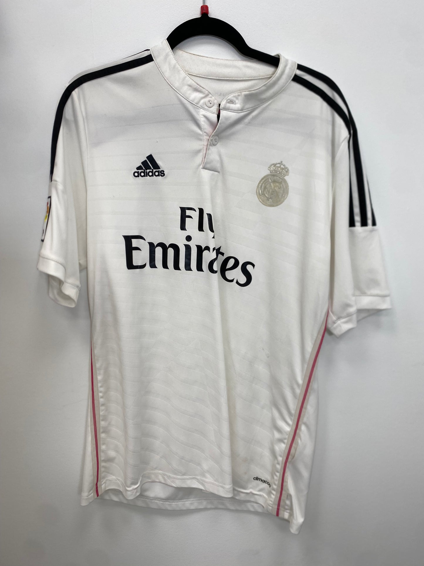 2014-15 Real Madrid Home Jersey / Large / Good