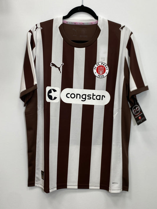 2025-26 FC St. Pauli Home Jersey / Large/ New