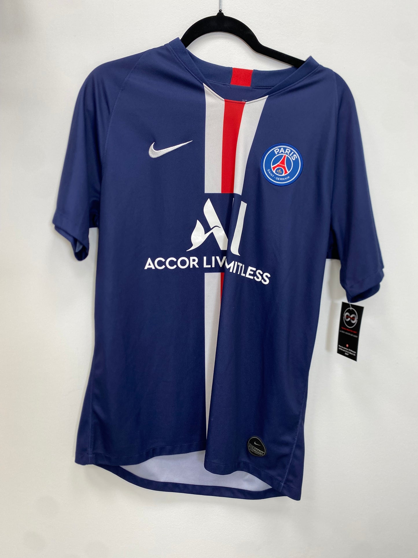 2019-20 Paris Saint-Germain Mbappe 7 Home Jersey / Large / 10/10