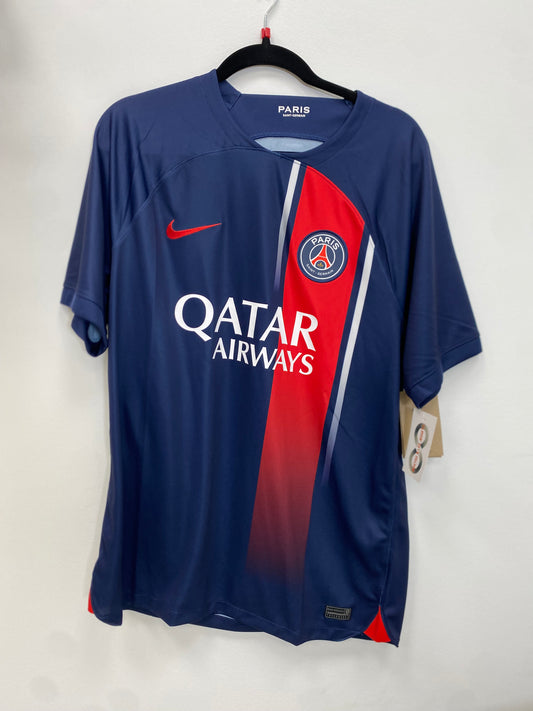 2023-24 Paris Saint-Germain Home Jersey / Large / New