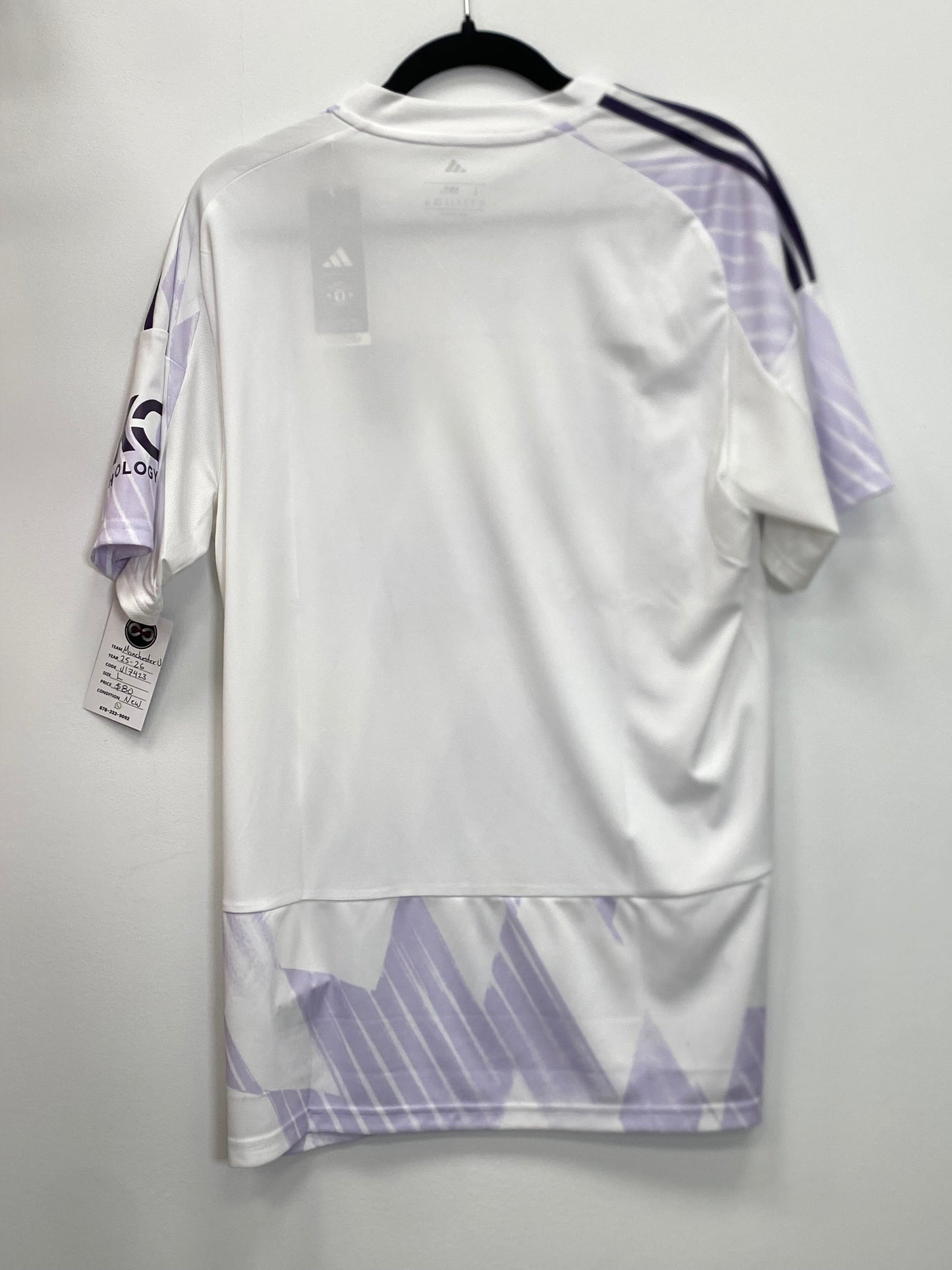 2025-26 Manchester United Away Jersey / Large / New