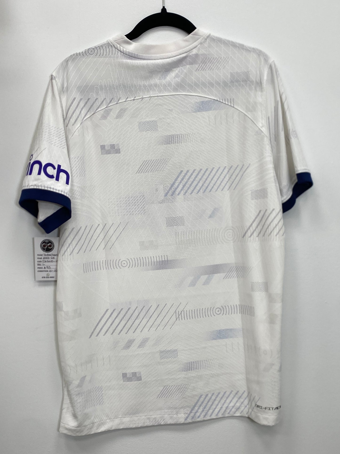 2023-24 Tottenham Hotspur Home Jersey Player Version / Large / 10/10