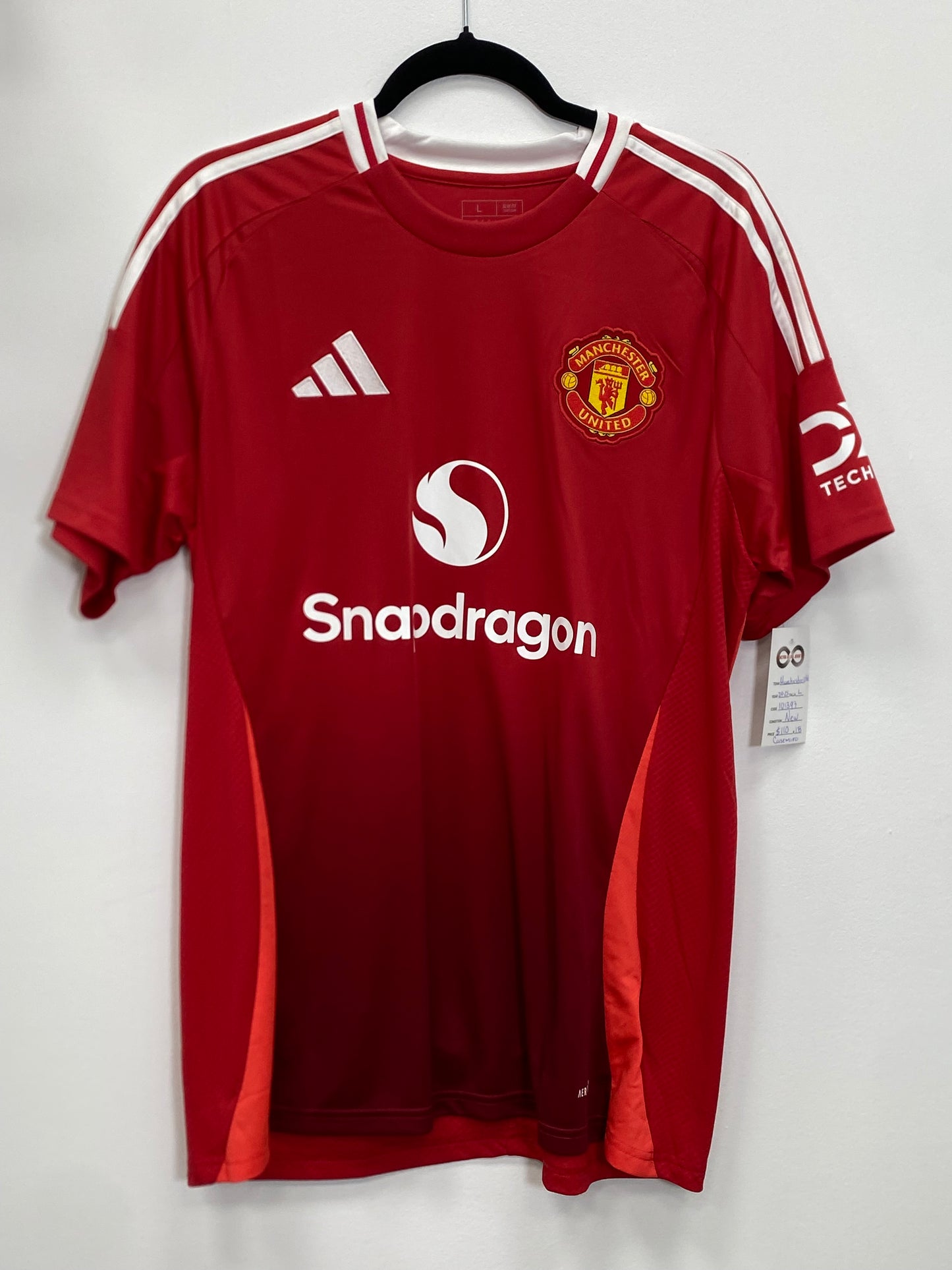 2024-25 Manchester United Casemiro 18 Home Jersey / Large / New