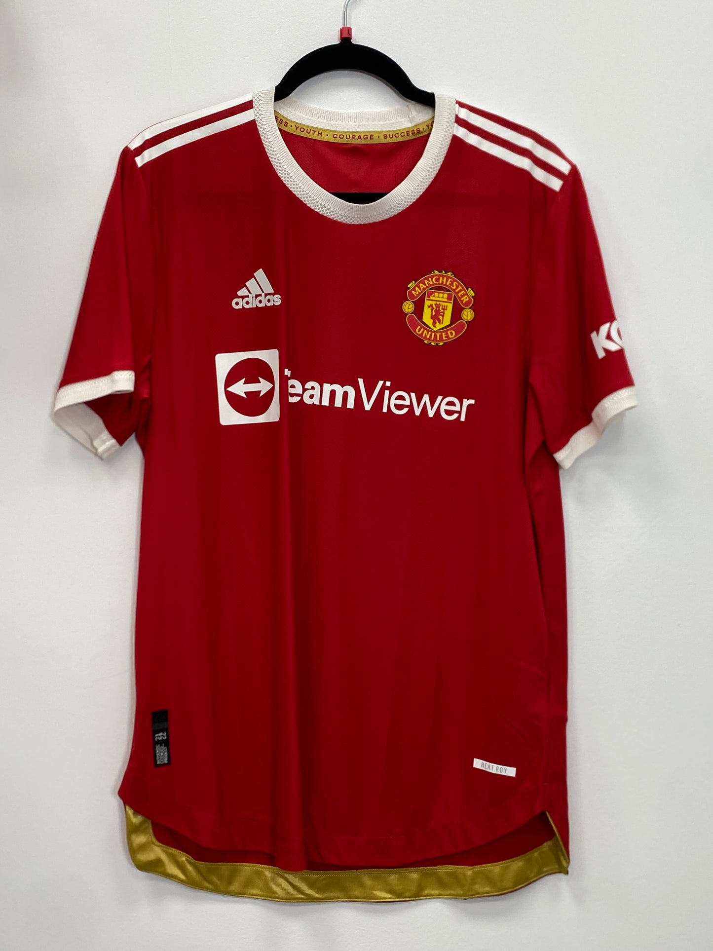 2021-22 Manchester United Player Version Home Jersey / Large / New