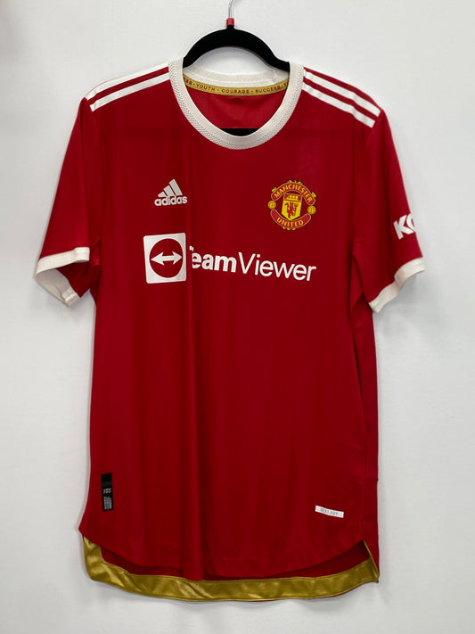 2021-22 Manchester United Player Version Home Jersey / Large / New