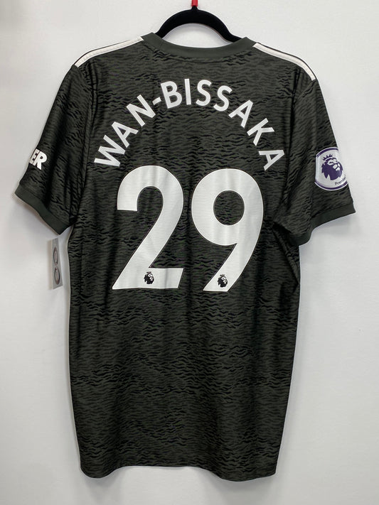 2020-21 Manchester United Wan-Bissaka 29 Away Jersey / Large / New