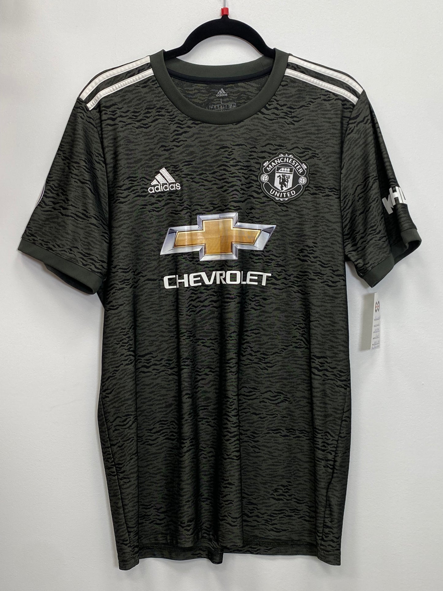 2020-21 Manchester United Wan-Bissaka 29 Away Jersey / Large / New