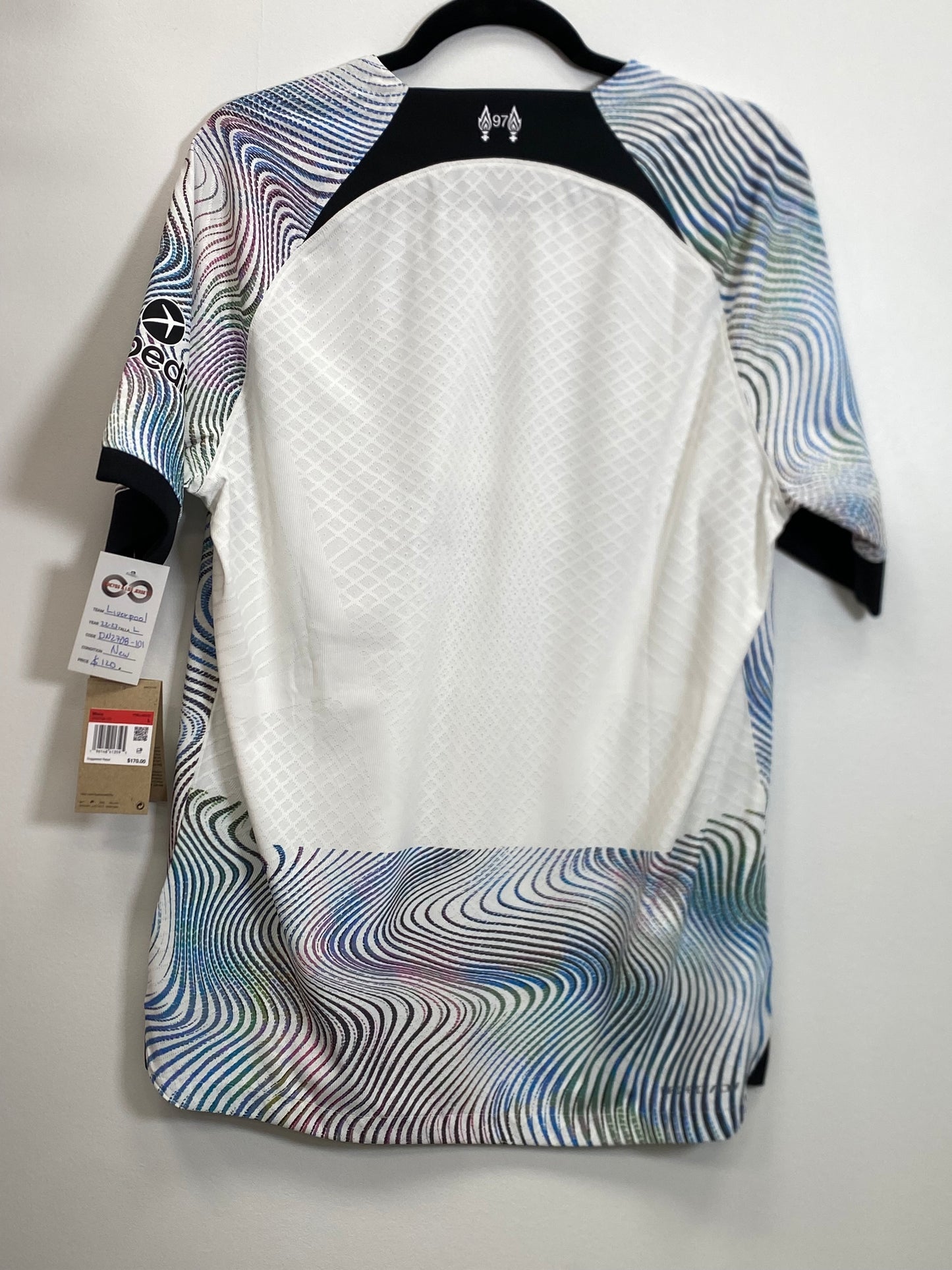 2022-23 Liverpool FC Player Version Away Jersey / Large / New