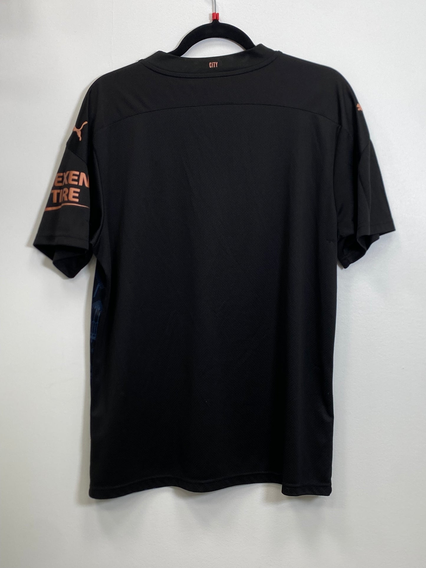 2020-21 Manchester City Away Jersey / Large / 9/10