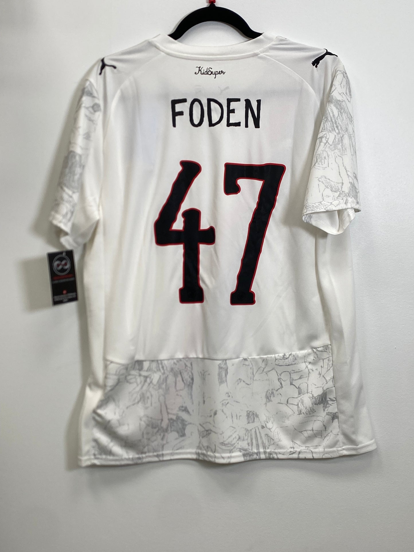2024-25 Manchester City Foden 47 Away Jersey / Large / New