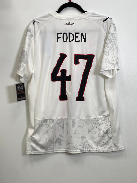 2024-25 Manchester City Foden 47 Away Jersey / Large / New