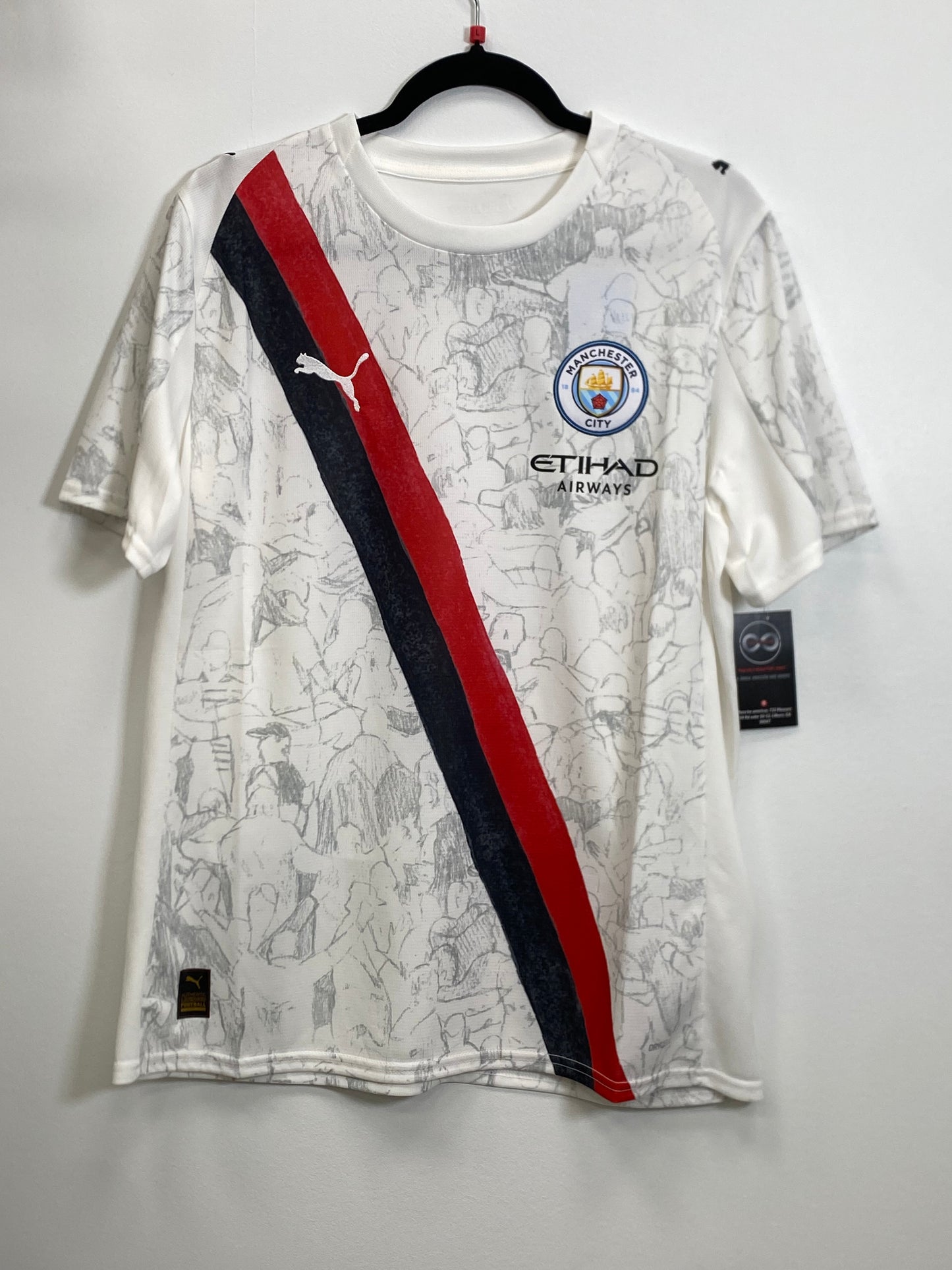 2024-25 Manchester City Foden 47 Away Jersey / Large / New