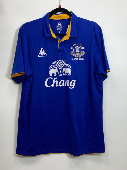 2011-12 Everton FC Home Jersey / Large / Excellet