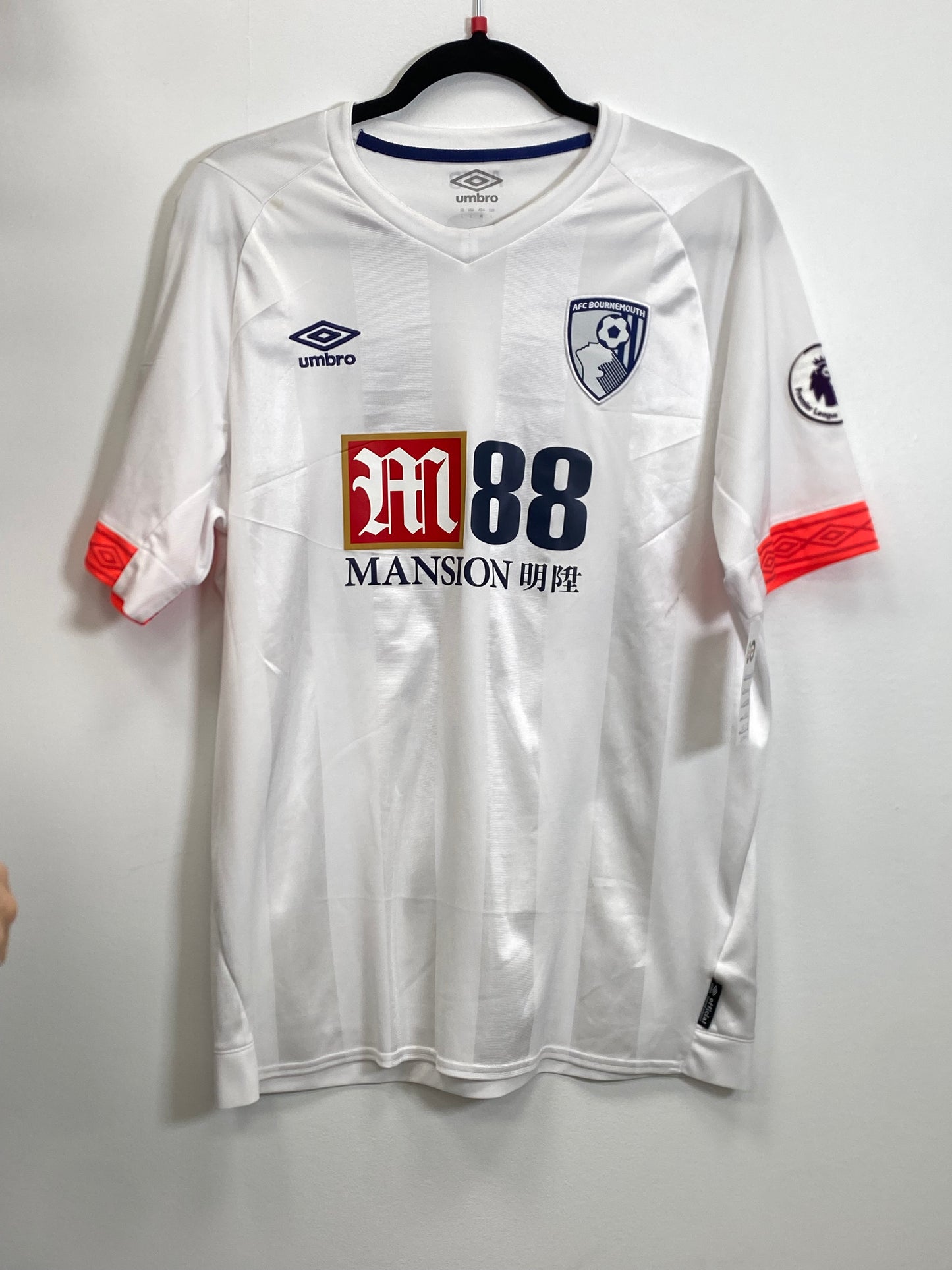 2018-19 AFC Bournemouth Jordon 33 Away Jersey / Large / New