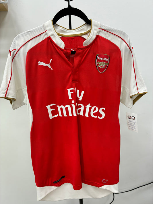 2015-16 Arsenal Home Jersey / Medium / 10/10