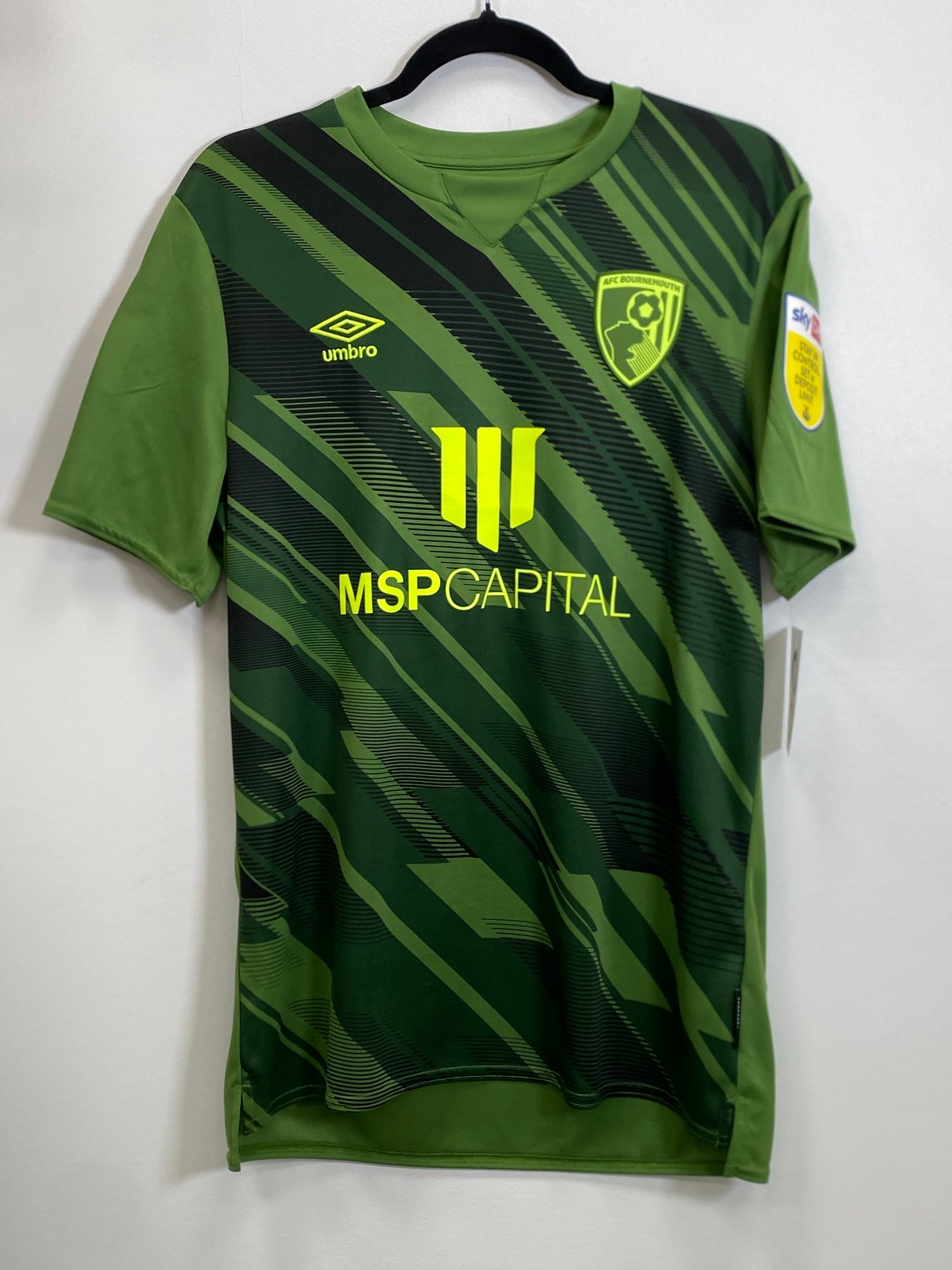 2021-22 AFC Bournemouth scrimshaw 31 Third Jersey / Large / New