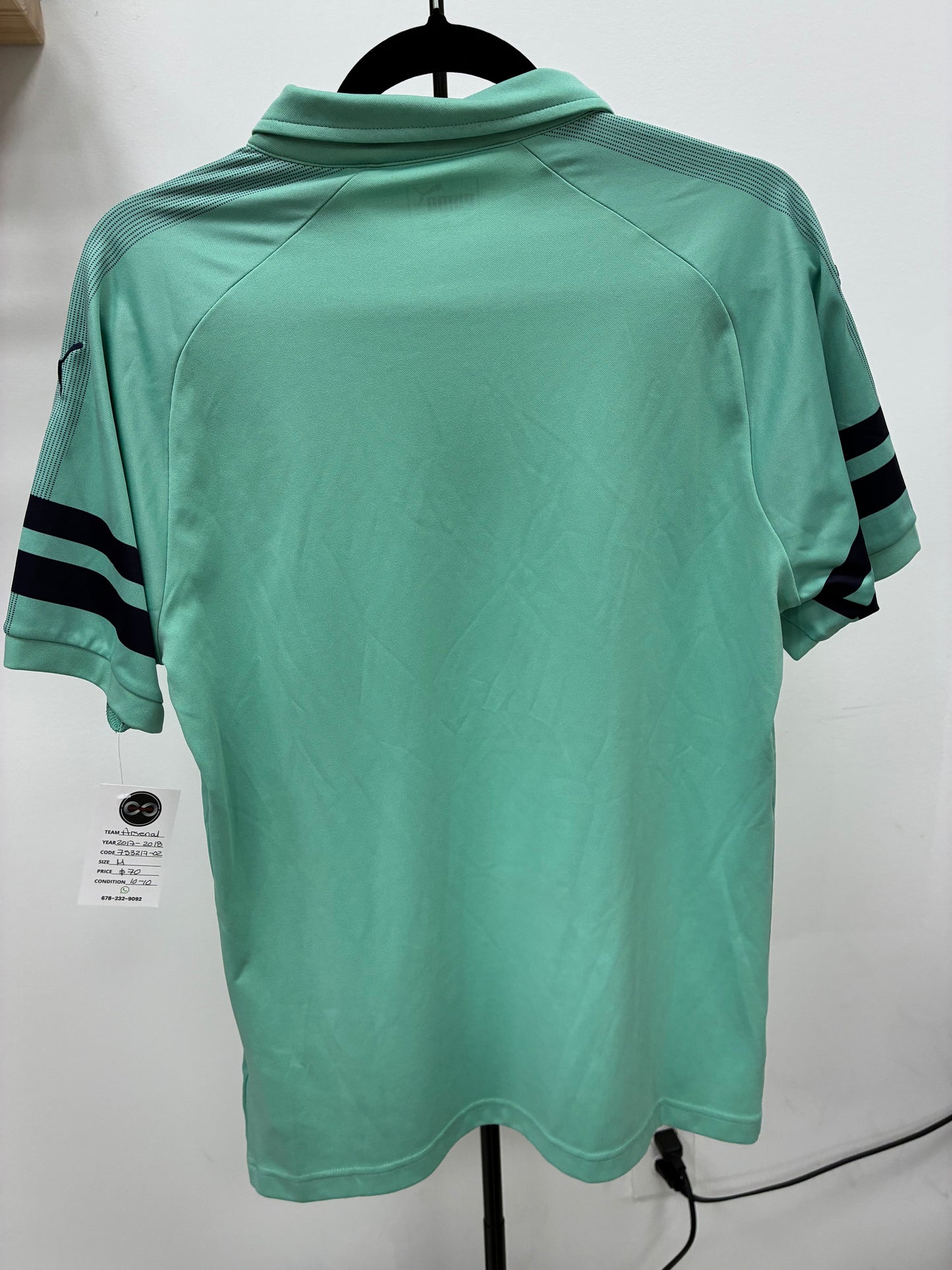2018-19 Arsenal Third Jersey / Medium / 10/10