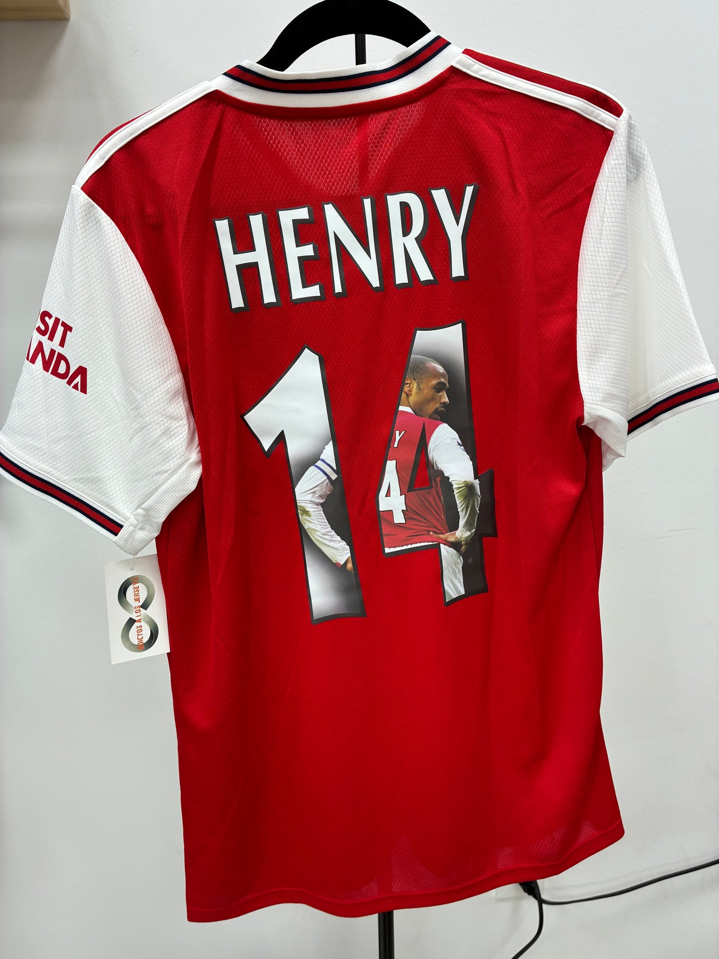 2019-2020 Arsenal 14 Henry Home Jersey / Medium / New
