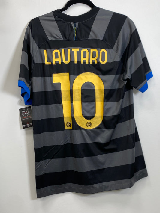 2020-21 Inter Milan Lautaro 10 Third Jersey / Large / 10/10