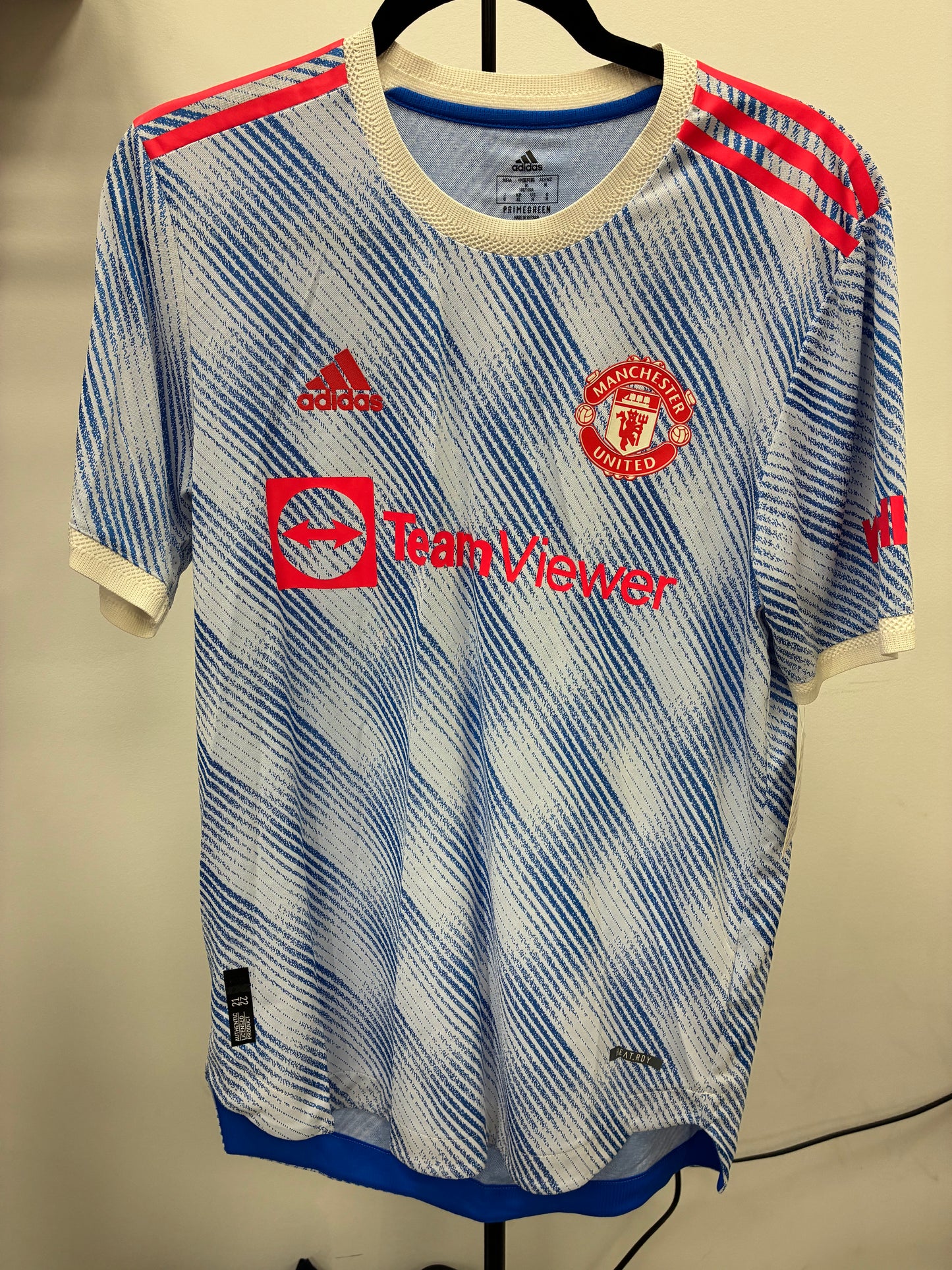 2021-22 Manchester United 25 Sancho Third Jersey / Medium / New