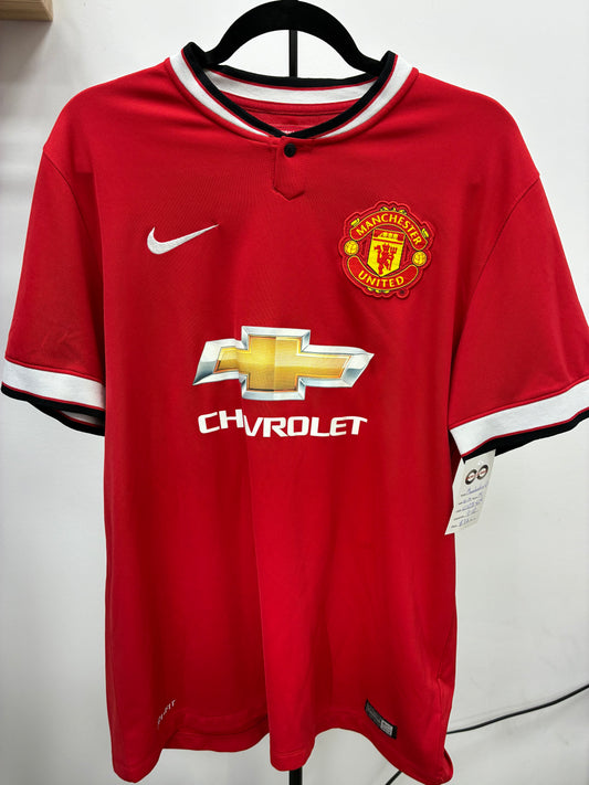 2015-16 Manchester United Homes Jersey / Medium / 9/10