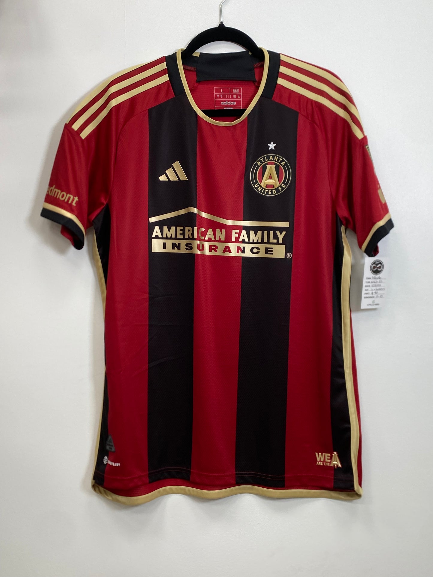 2023-24 Atlanta United Lennon 11 Home Jersey / Large / New