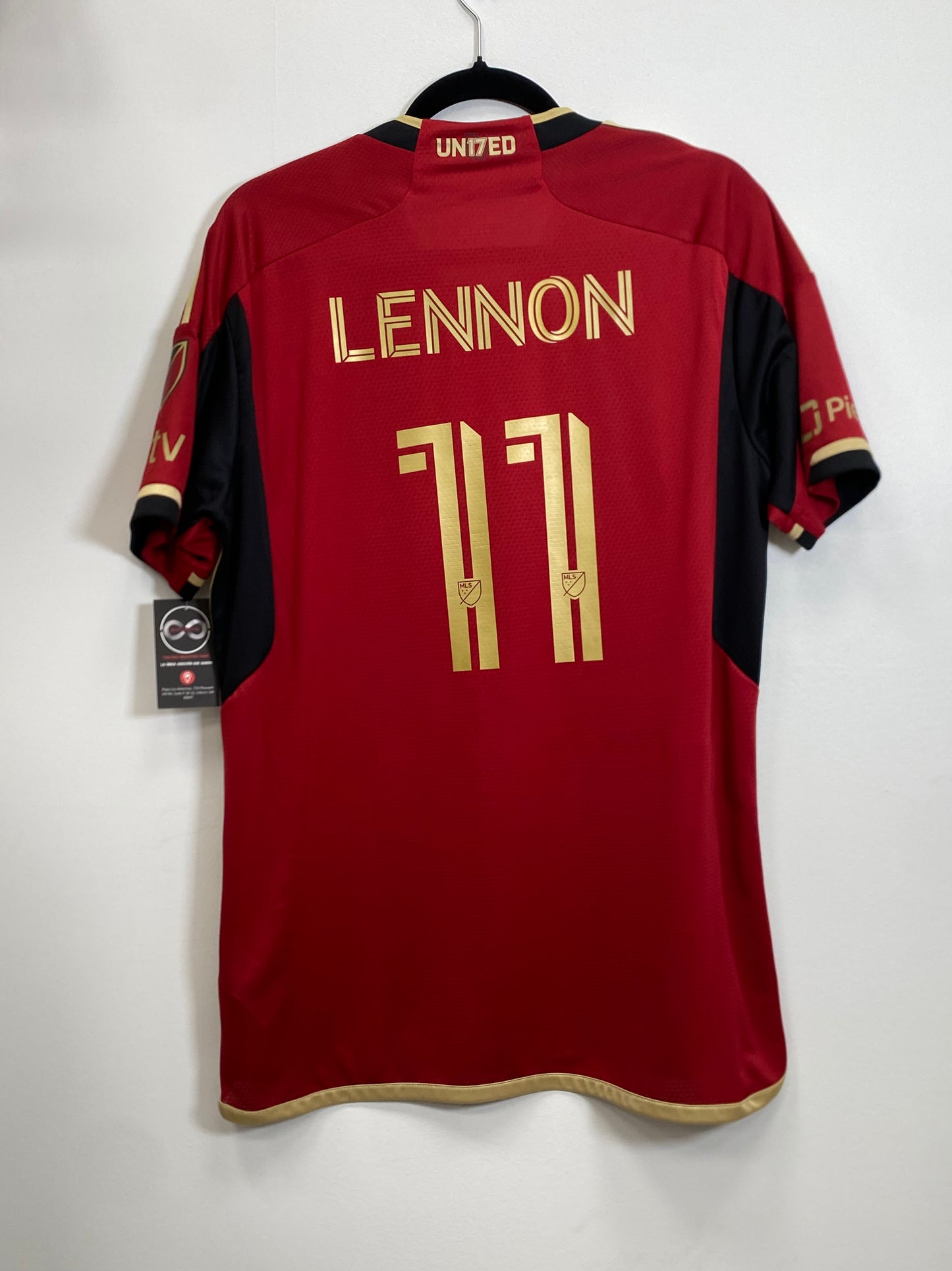 2023-24 Atlanta United Lennon 11 Home Jersey / Large / New