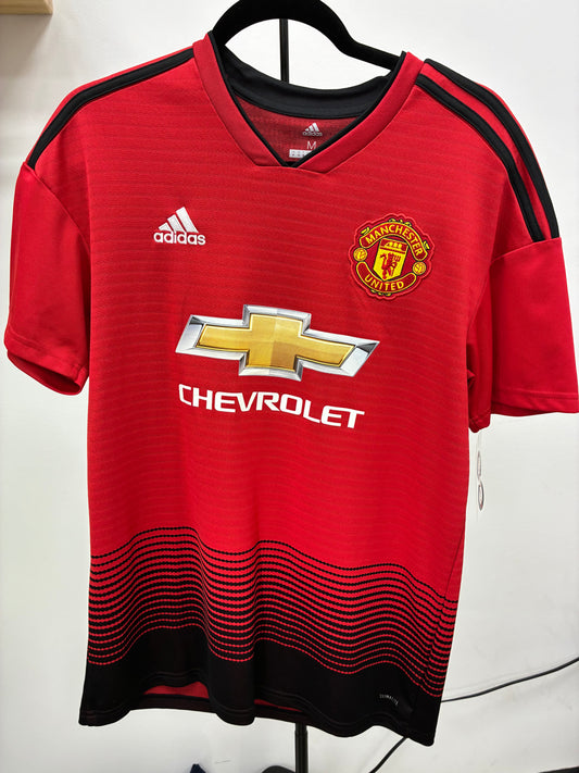 2018-19 Manchester United Home Jersey / Medium / 10/10