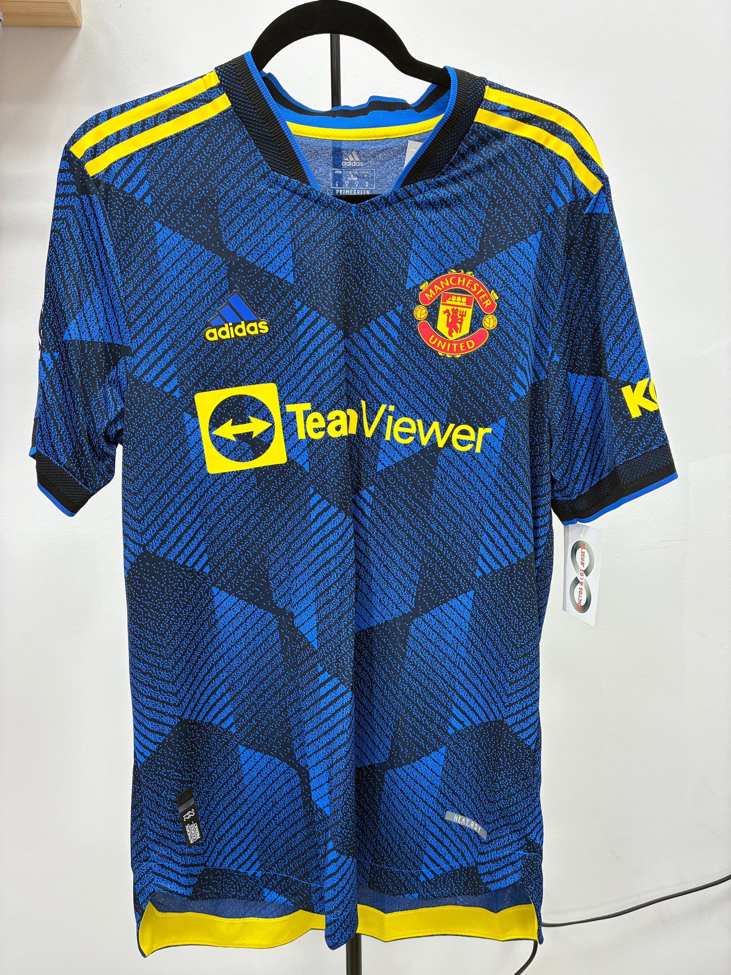 2021-22 Manchester United 25 Sancho Third Jersey / Medium / New