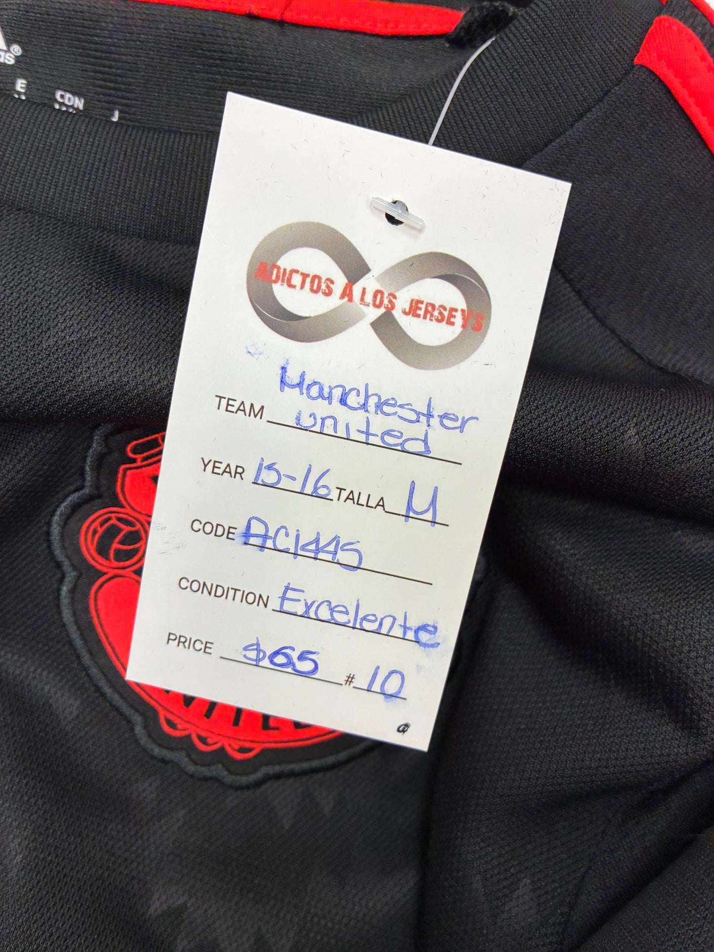 2015-16 Manchester United Third Jersey / Medium / Excellent