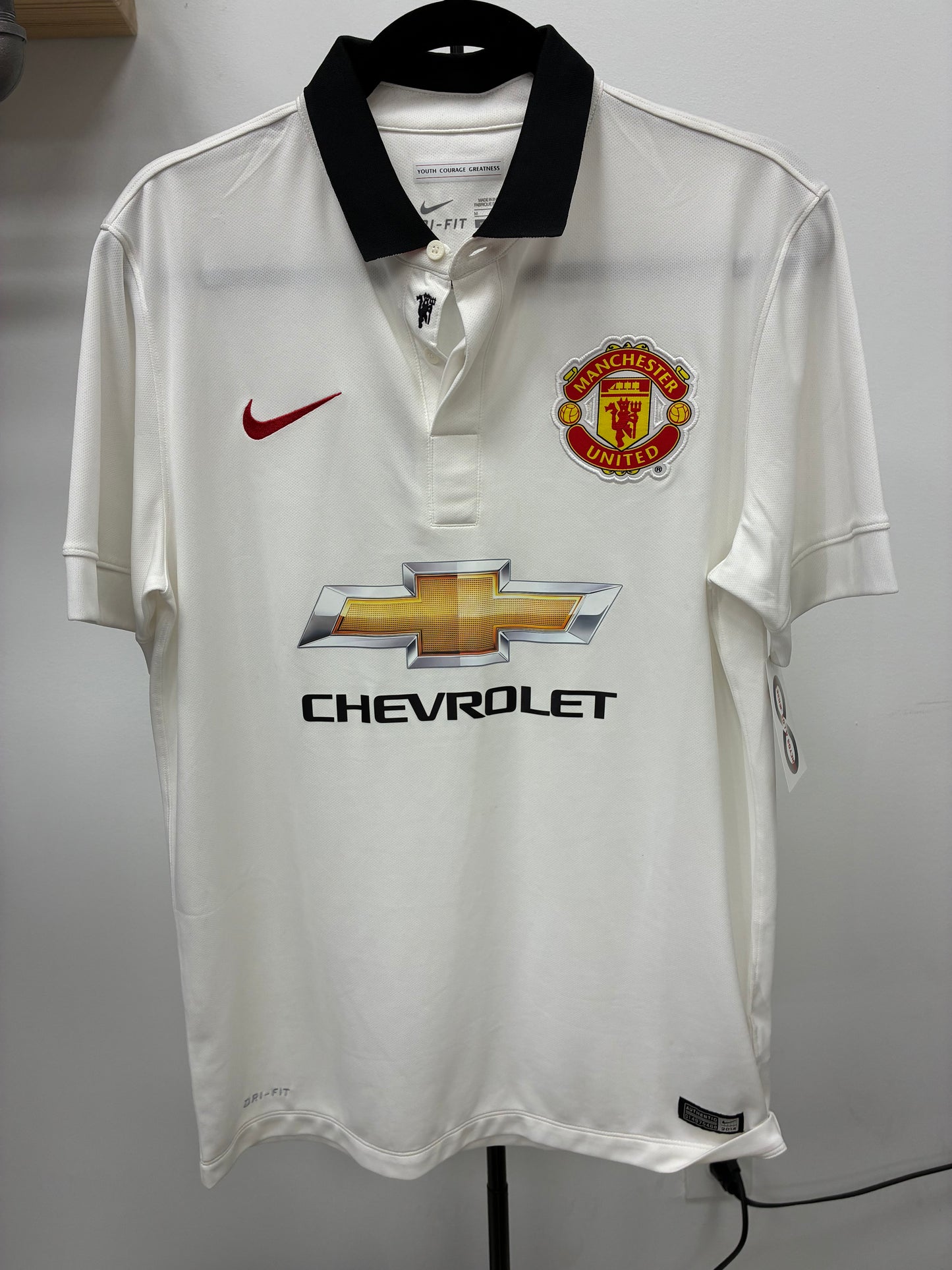 2014-15 Manchester United Away Jersey / Medium / New