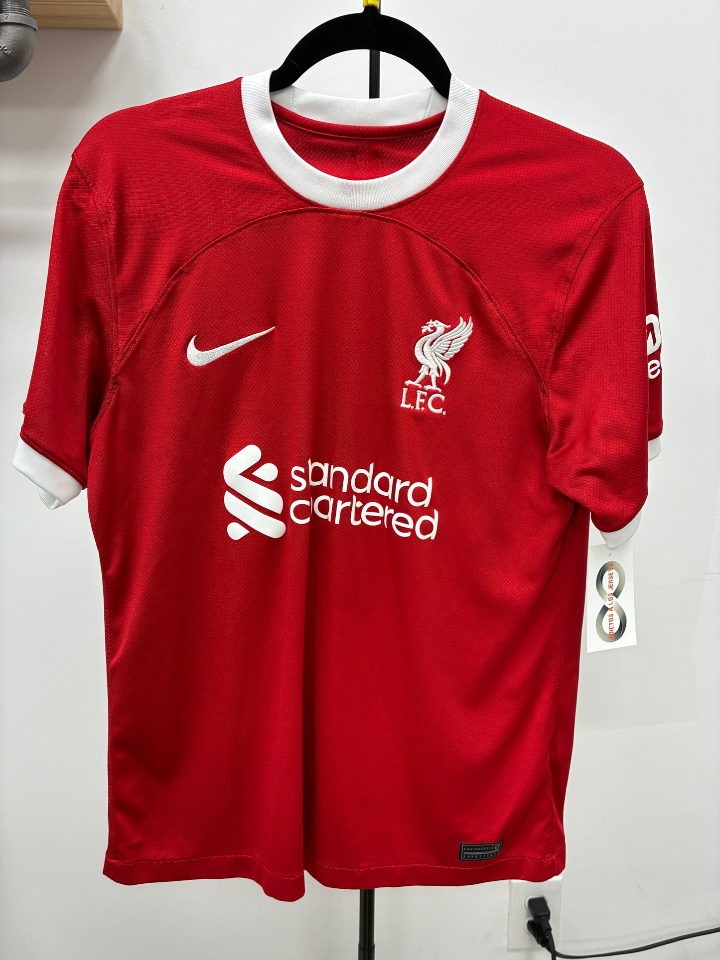 2024-25 Liverpool FC 7 Luis Diaz Home Jersey / Medium / 10/10