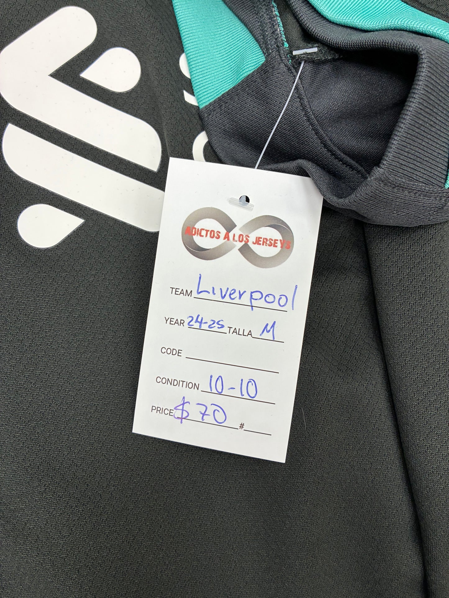 2024-25 Liverpool FC Away Jersey / Medium / 10/10
