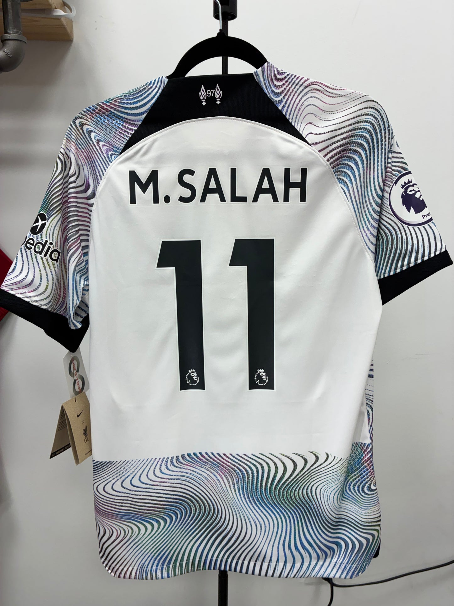 2022-23 Liverpool FC 11 M.Salah Away Jersey / Medium / New