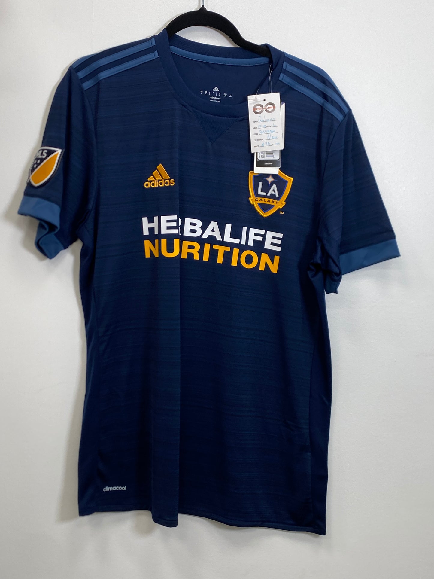 2017-19 LA Galaxy Away Jersey / Large / New