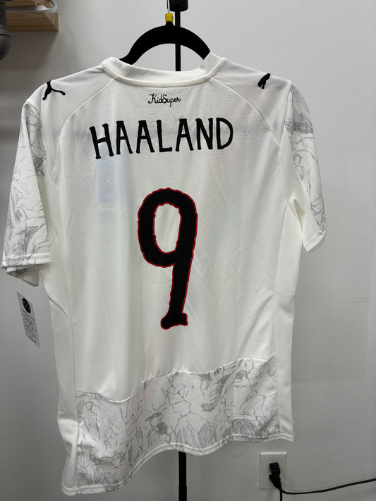 2024-25 Manchester City 9 Haaland Away Jersey / Medium / New