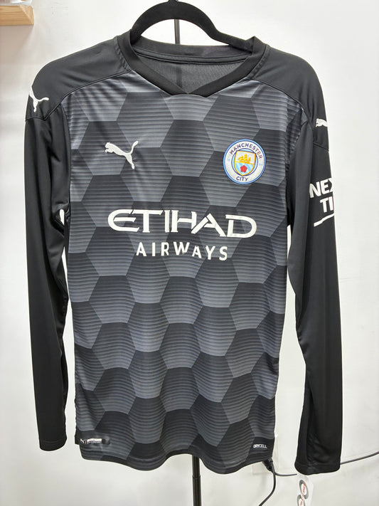 2020-21 Manchester City GK Jersey / Medium / 8/10