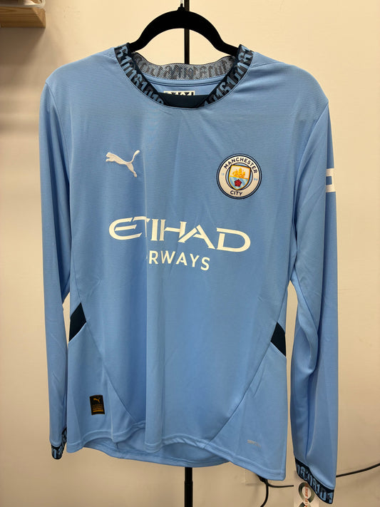 2024-25 Manchester City Home Jersey / Medium / New