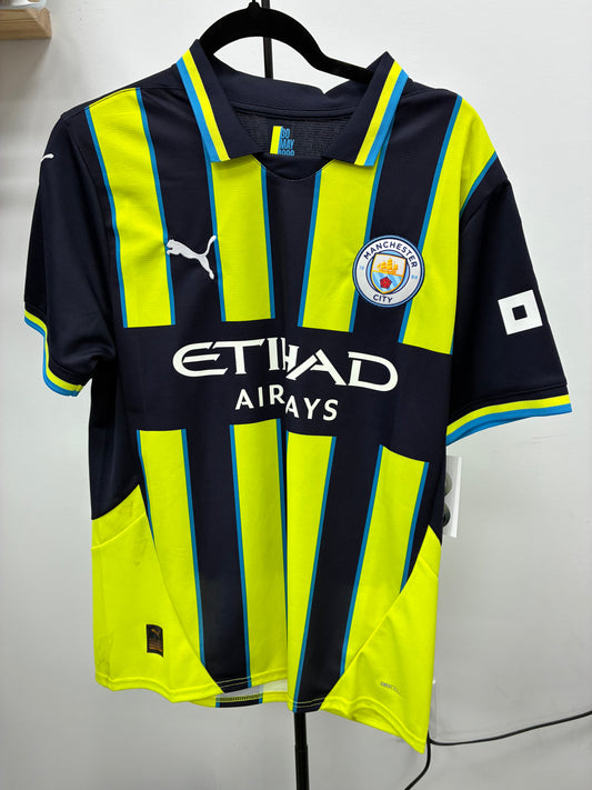 2024-25 Manchester City  Away Jersey / Medium / New