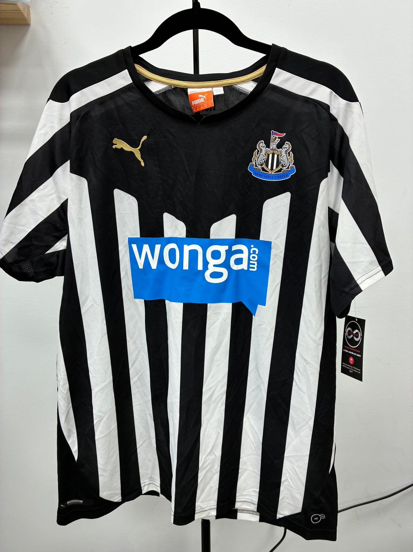 2014-15 Newcastle United Home Jersey / Medium / New