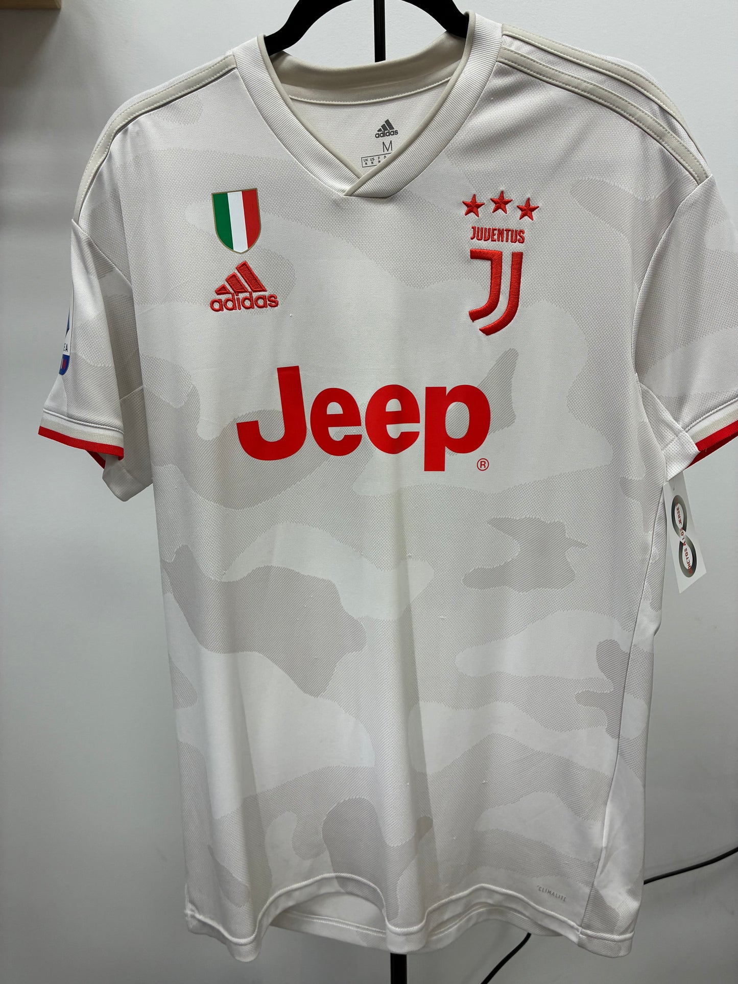 2019-20 Juventus FC Away Jersey / Medium / 8/10