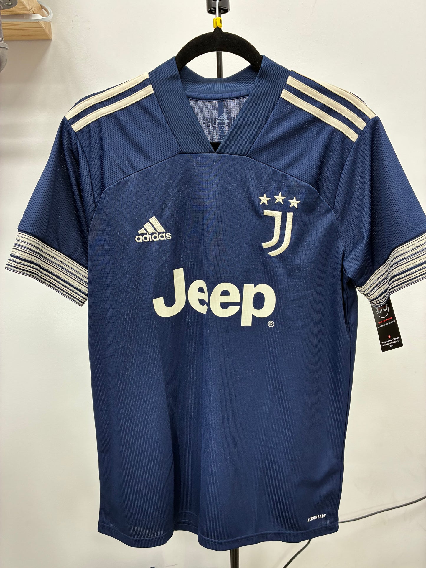 2020-21 Juventus FC 7 Ronaldo Away Jersey / Medium / New